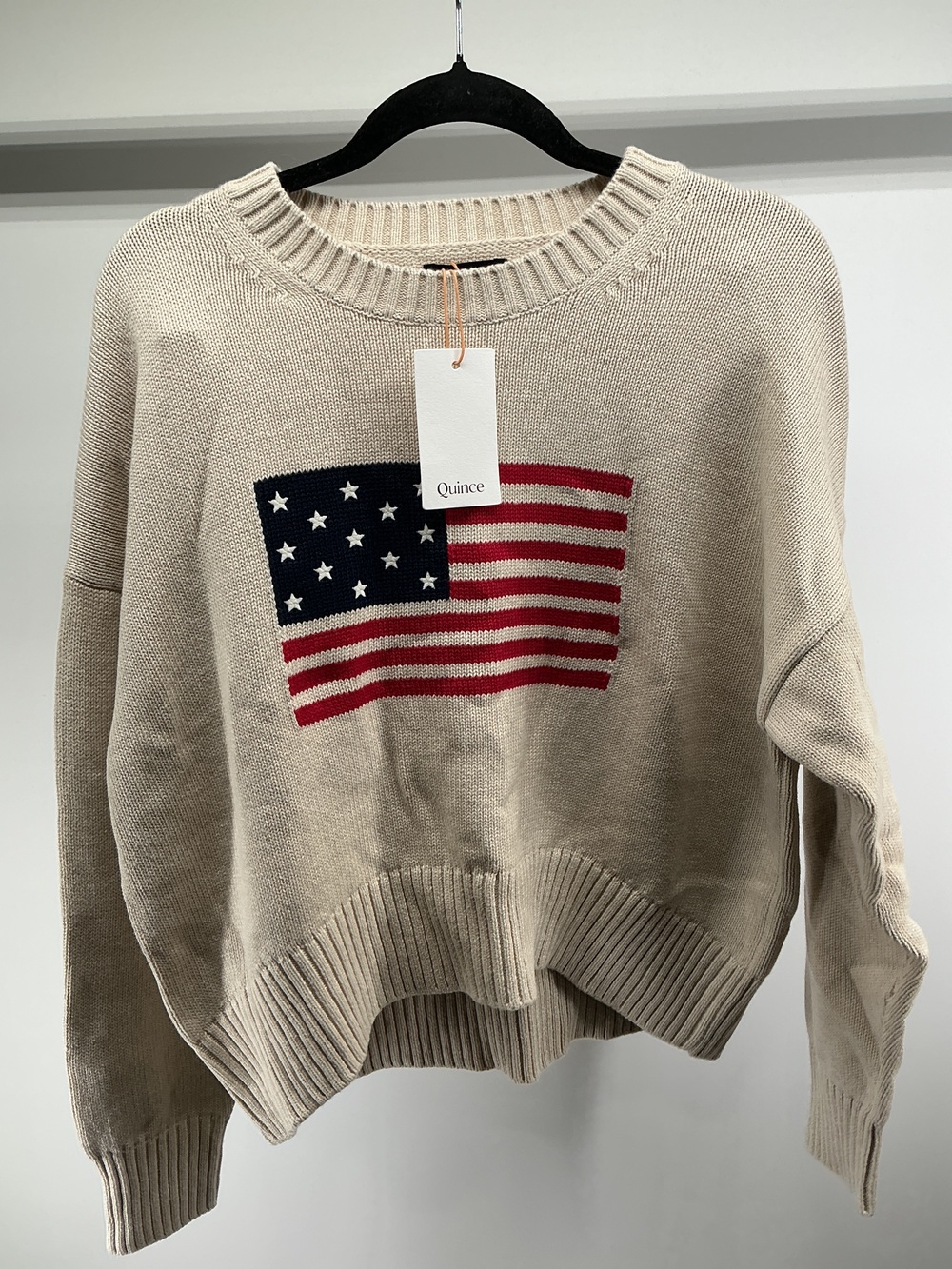 100% Organic Cotton Flag Sweater